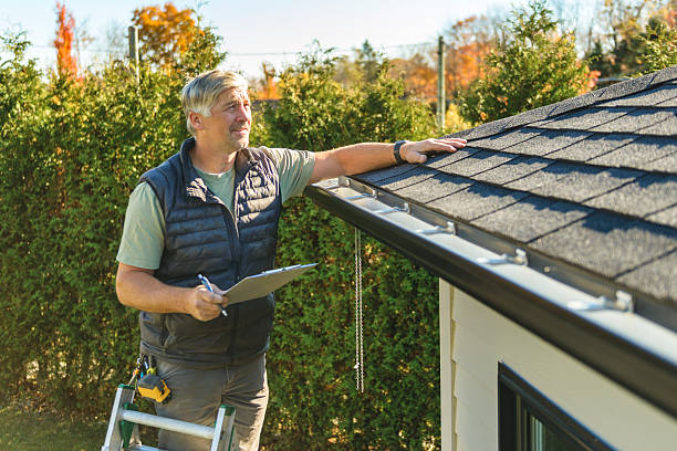 Professional Roofing technician working in Maple Hill, KS